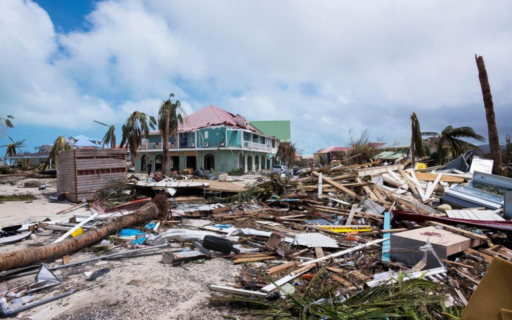 Désolation dans les Petites Antilles françaises après le passage de l'Ouragan Irma